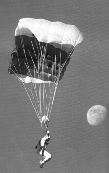 A paraglider.  © Yorkshire Ramblers' Club