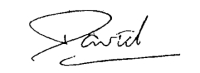 David Smith Signature