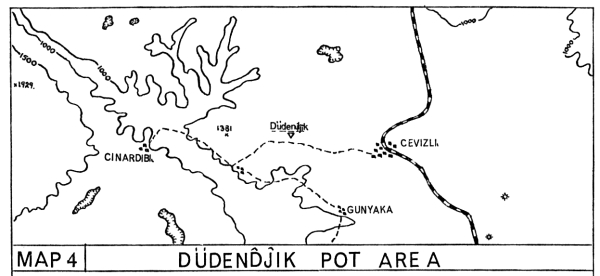Map 4 Düdenjik Pot Area.  © Yorkshire Ramblers' Club