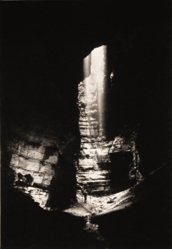 Los Tayos Cave: Daylight Shaft by J.C. Whalley.  © Yorkshire Ramblers' Club