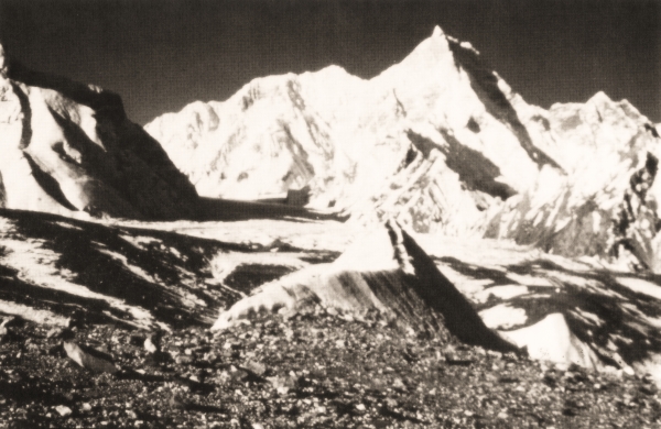 Masherbrum from the Baltoro Glacier.  © The Yorkshire Ramblers Club