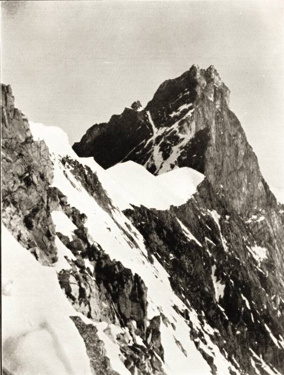 The Summit of the Rothorn from the East by E. Greenwood.  © Yorkshire Ramblers' Club