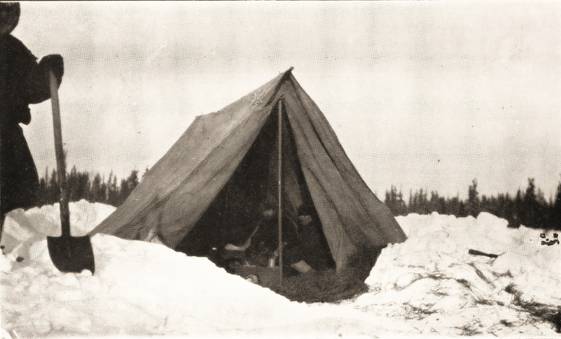 Camping In Mid-Winter - North Siberia by SW Cuttriss.  © Yorkshire Ramblers' Club