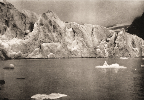 Svartisen Glacier by W. Lacy.  © Yorkshire Ramblers' Club