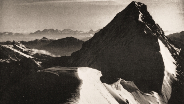 Mont Blanc de Seilon by F. Wilkinson.  © Yorkshire Ramblers' Club