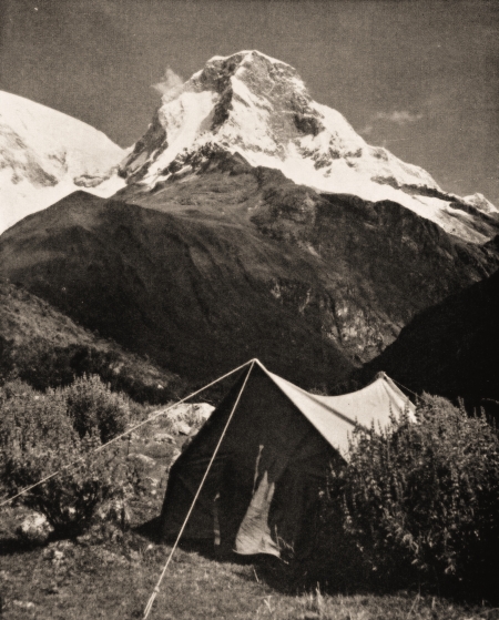 Hyuascaran (North Peak) From the East by A. Gregory.  © Alpine Club