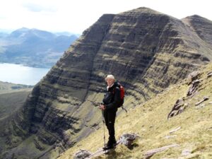 Nick on Beinn Alligin